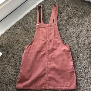 Forever 21 Pink Overalls- Size Small
